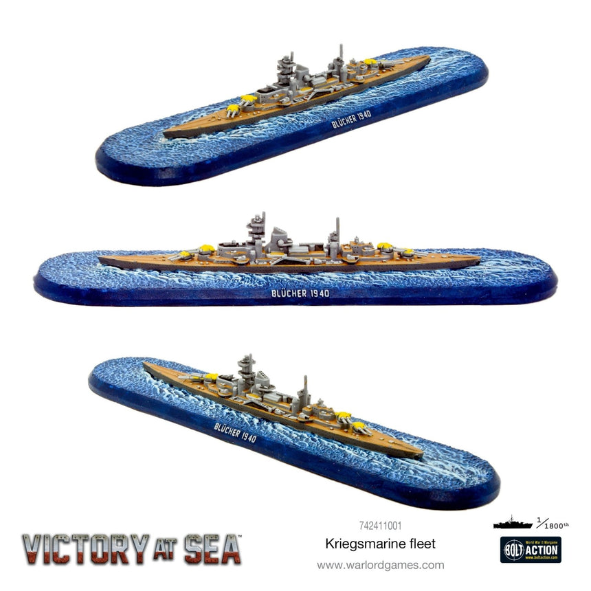 Kriegsmarine Fleet - Schiffe - Warlord Games - 742411001