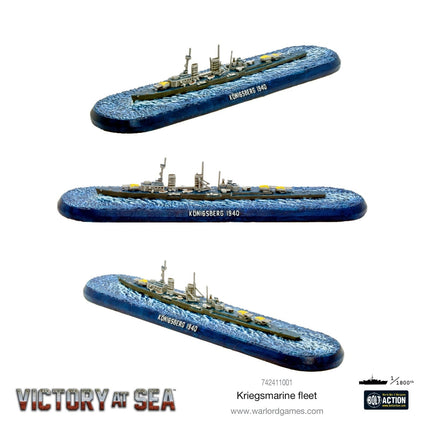 Kriegsmarine Fleet - Schiffe - Warlord Games - 742411001