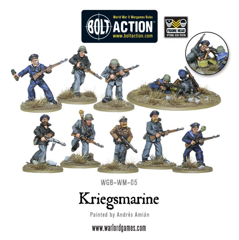 Kriegsmarine Squad - Infanterie - Warlord Games - WGB-WM-05