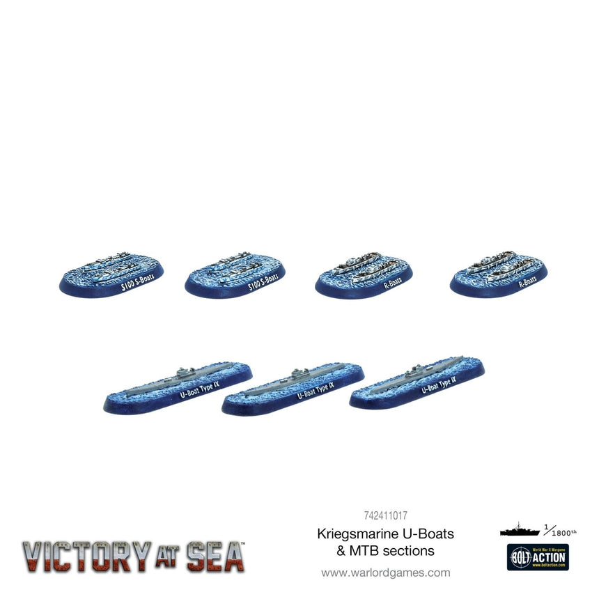 Kriegsmarine U - Boats & MTB Sections - Schiffe - Warlord Games - 742411017