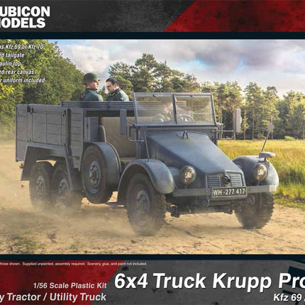 Krupp Protze Kfz 69/70 6x4 Truck - Fahrzeuge - Rubicon Models UK Ltd - 280082