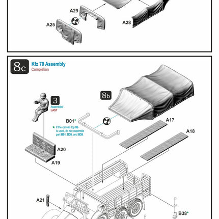 280082 - Krupp Protze Kfz 69/70 6x4 Truck