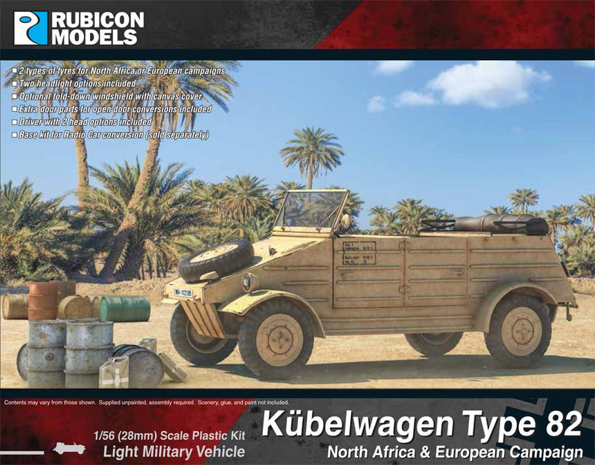 Kubelwagen Type 82 - Fahrzeuge - Rubicon Models UK Ltd - 280072