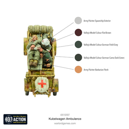 Kübelwagen Ambulance - Fahrzeuge - Warlord Games - 405102007