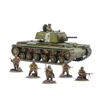 KV - 1/2 Heavy Tank - Panzer - Warlord Games - 402014010