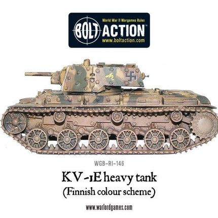 KV-1E heavy tank