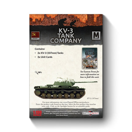 KV-3 Tank Company