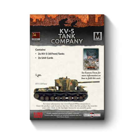 KV-5 Tank Company