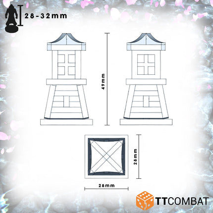 Toshi: Courtyard Wall Extensions - TT Combat - TTSCW-EES-102 (8)
