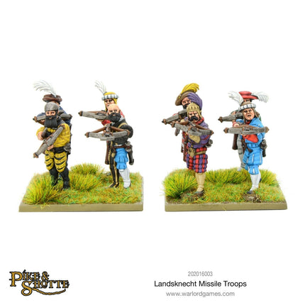 Landsknecht Missile Troops - Infanterie - Warlord Games - 202016003