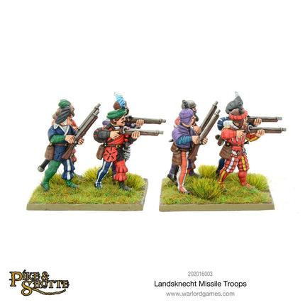 Landsknecht Missile Troops - Infanterie - Warlord Games - 202016003