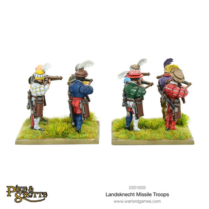 Landsknecht Missile Troops - Infanterie - Warlord Games - 202016003