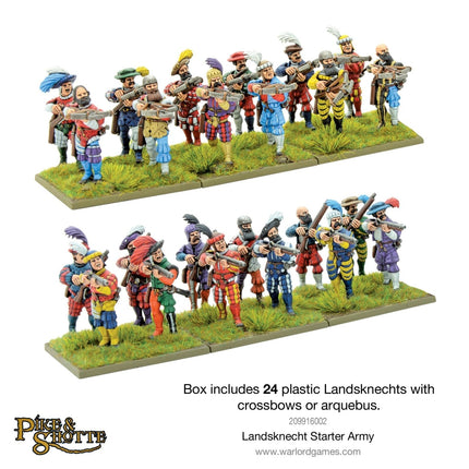Landsknecht Starter Army - Starterarmee - Warlord Games - 209916002