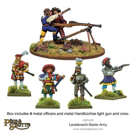 Landsknecht Starter Army - Starterarmee - Warlord Games - 209916002