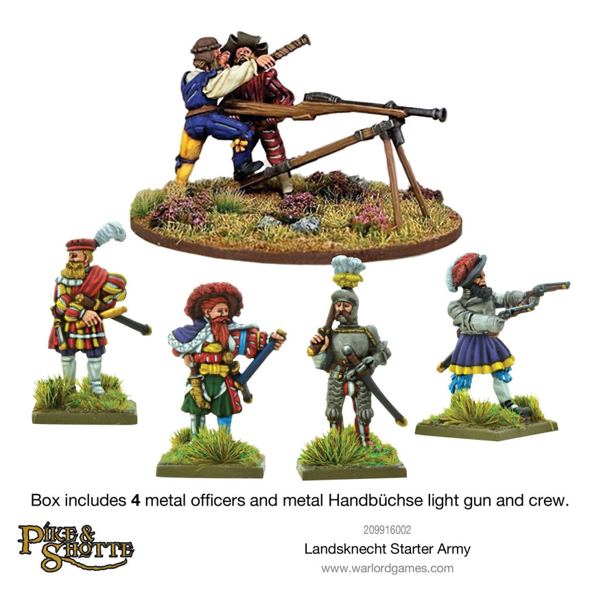 Landsknecht Starter Army - Starterarmee - Warlord Games - 209916002