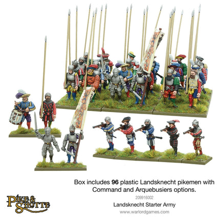 Landsknecht Starter Army - Starterarmee - Warlord Games - 209916002