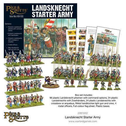 Landsknecht Starter Army - Starterarmee - Warlord Games - 209916002