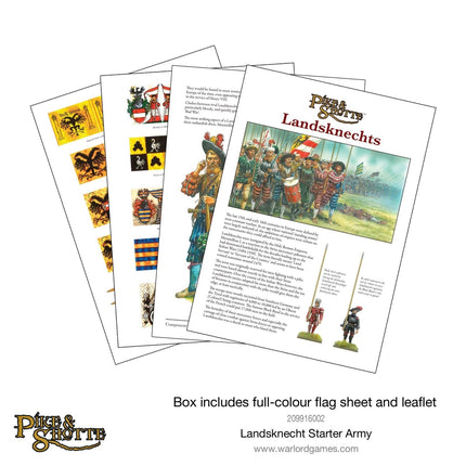 Landsknecht Starter Army - Starterarmee - Warlord Games - 209916002