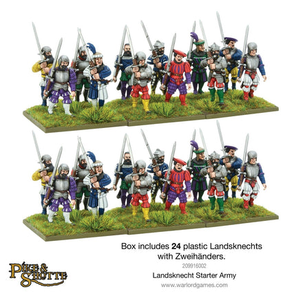 Landsknecht Starter Army - Starterarmee - Warlord Games - 209916002