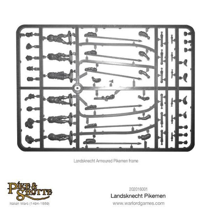 Landsknechts Pikemen - Infanterie - Warlord Games - 202016001