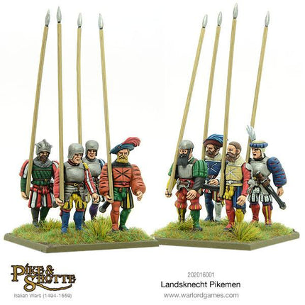 Landsknechts Pikemen - Infanterie - Warlord Games - 202016001