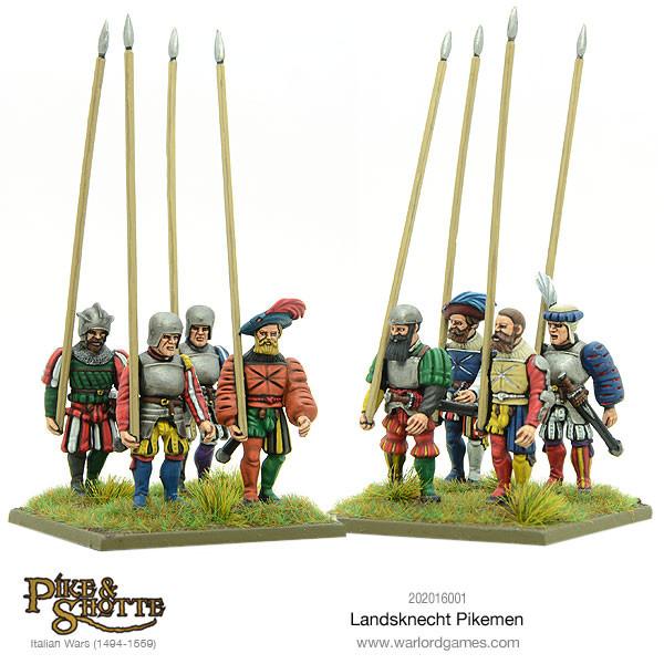 Landsknechts Pikemen - Infanterie - Warlord Games - 202016001