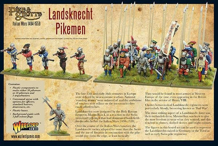 Landsknechts Pikemen - Infanterie - Warlord Games - 202016001