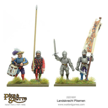 Landsknechts Pikemen - Infanterie - Warlord Games - 202016001