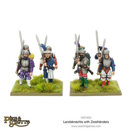 Landsknechts with Zweihanders - Infanterie - Warlord Games - 202016002