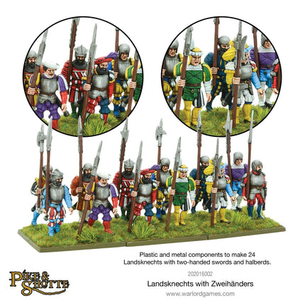 Landsknechts with Zweihanders - Infanterie - Warlord Games - 202016002