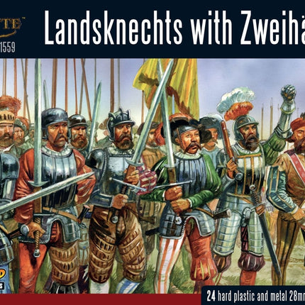 Landsknechts with Zweihanders - Infanterie - Warlord Games - 202016002