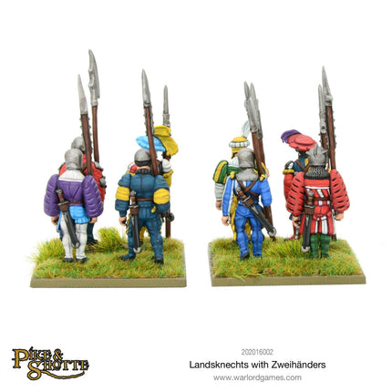 Landsknechts with Zweihanders - Infanterie - Warlord Games - 202016002