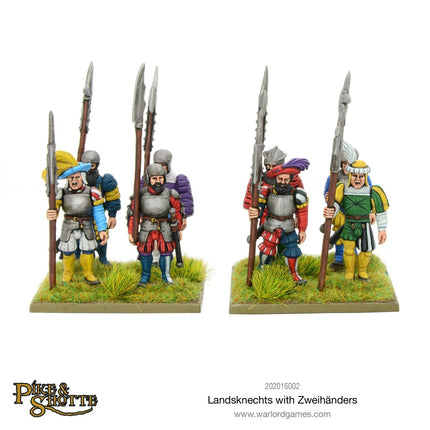 Landsknechts with Zweihanders - Infanterie - Warlord Games - 202016002