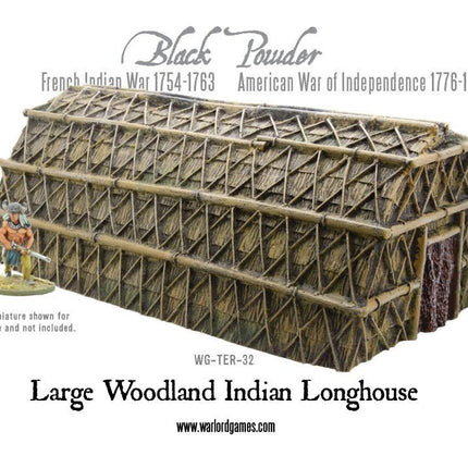 Large Woodland Indian Longhouse - Gelände - Warlord Games - WG-TER-32