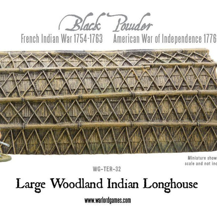 Large Woodland Indian Longhouse - Gelände - Warlord Games - WG-TER-32