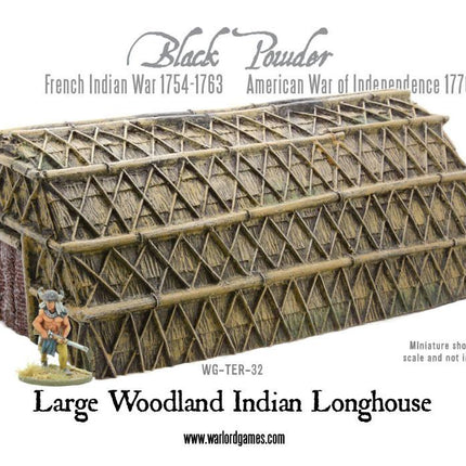 Large Woodland Indian Longhouse - Gelände - Warlord Games - WG-TER-32