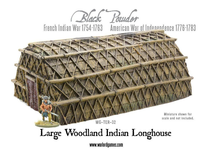 Large Woodland Indian Longhouse - Gelände - Warlord Games - WG-TER-32