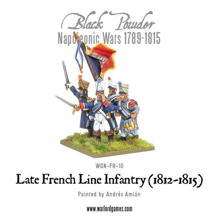 Late French Line Infantry (1812 - 1815) - Infanterie - Warlord Games - WGN-FR-10