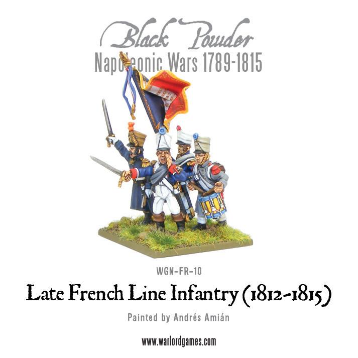Late French Line Infantry (1812 - 1815) - Infanterie - Warlord Games - WGN-FR-10