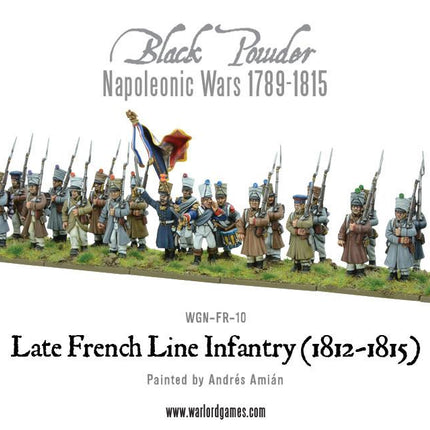 Late French Line Infantry (1812 - 1815) - Infanterie - Warlord Games - WGN-FR-10