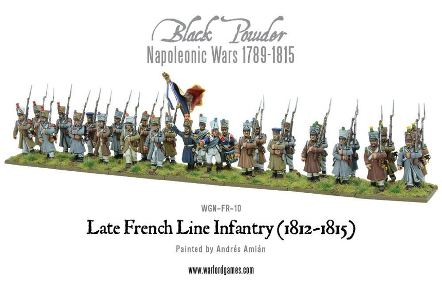 Late French Line Infantry (1812 - 1815) - Infanterie - Warlord Games - WGN-FR-10