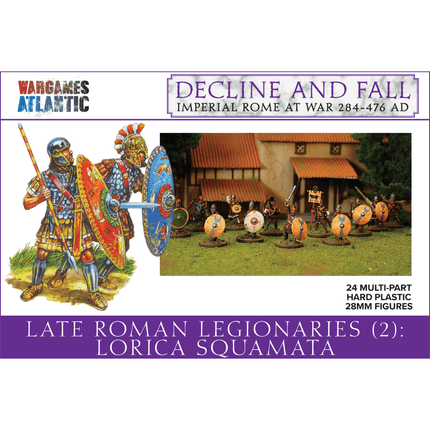 Late Roman Legionaries (2): Lorica Squamata - Wargames Atlantic - WAALR005