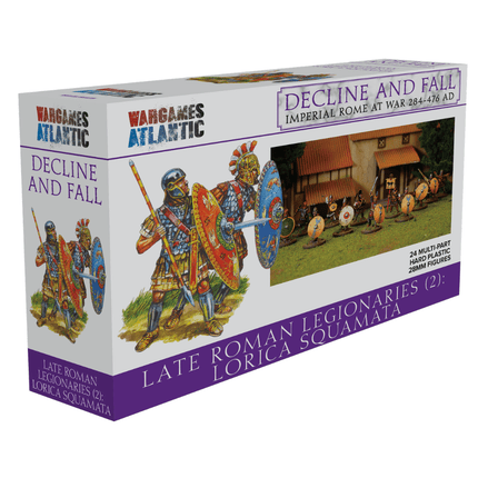 Late Roman Legionaries (2): Lorica Squamata - Wargames Atlantic - WAALR005