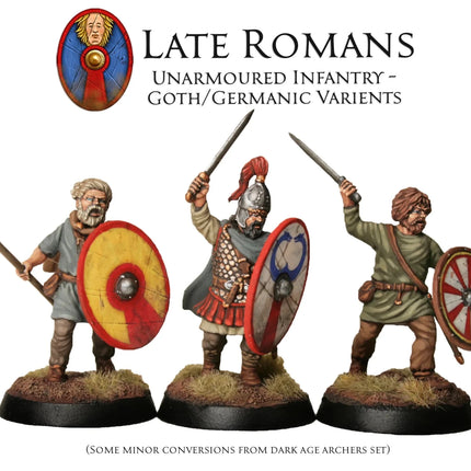 Late Roman Unarmoured Infantry - Infanterie - Victrix - VXDA008