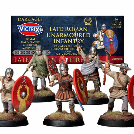 Late Roman Unarmoured Infantry - Infanterie - Victrix - VXDA008