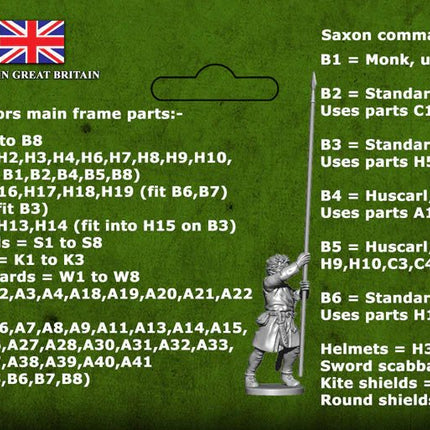Late Saxons/Anglo Danes Skirmish Pack - Infanterie - Victrix - VXDA002B