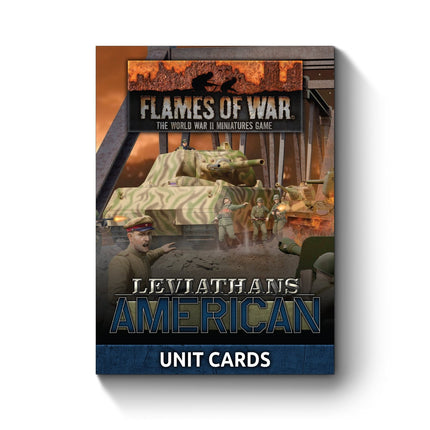 Late War Leviathans: American Unit Cards