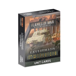 Late War Leviathans: German Unit Cards