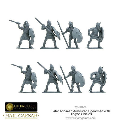 Later Achaean Armoured Spearmen with Diplyon Shield - Infanterie - Warlord Games - WG-LBA-30