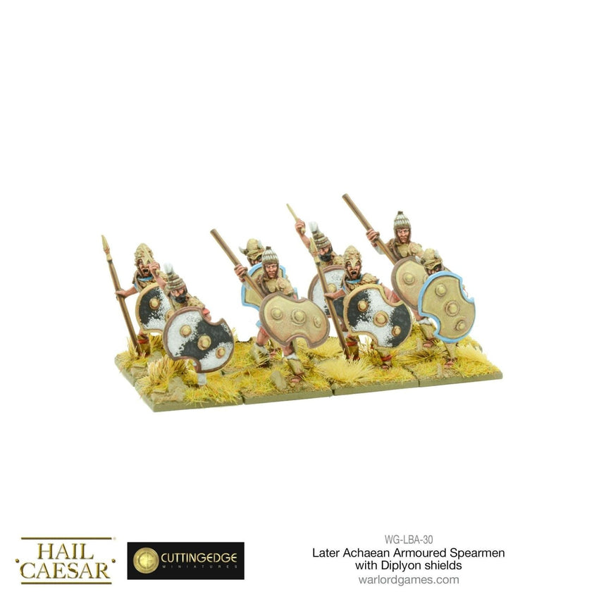 Later Achaean Armoured Spearmen with Diplyon Shield - Infanterie - Warlord Games - WG-LBA-30